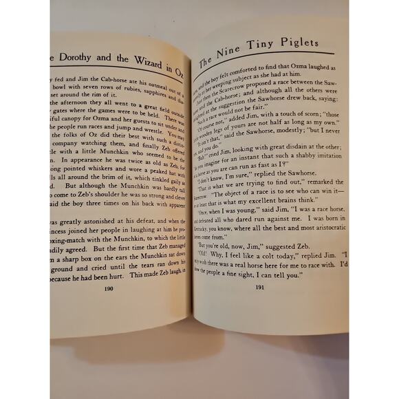 Dorothy and the Wizard in OZ by L. Frank Baum Hardcover Reilley And Lee Pub. - Picture 7 of 7